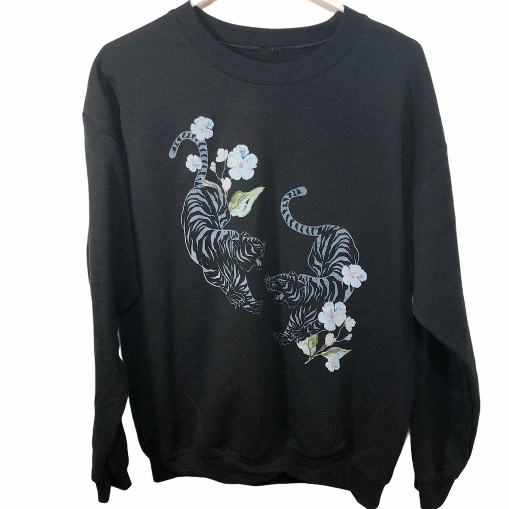 NEW Goodie Two Sleeves Tiger Sweatshirt